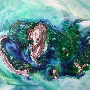 Caspian Scour Ice and Islands from Space